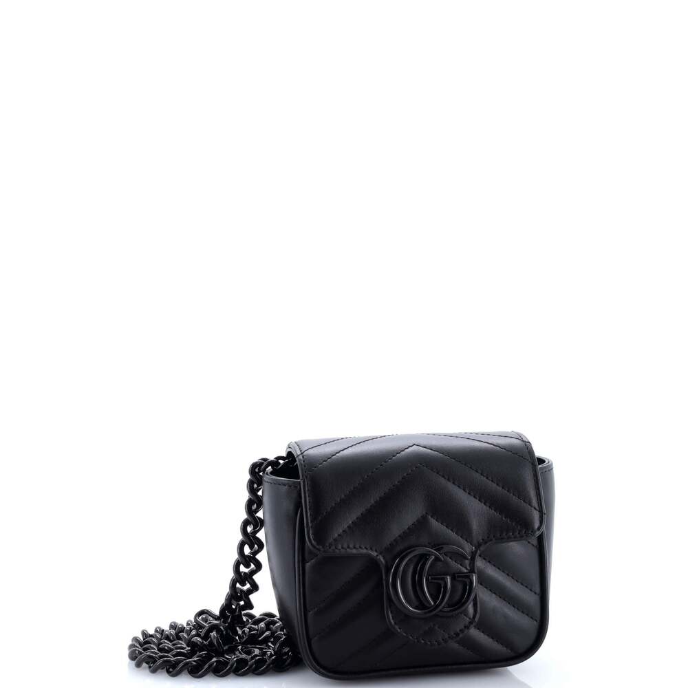 Gucci Gg Marmont Flap Belt Bag #219581G12B - Picture 2 of 6